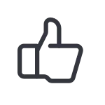 Thumb Up SVG Icon